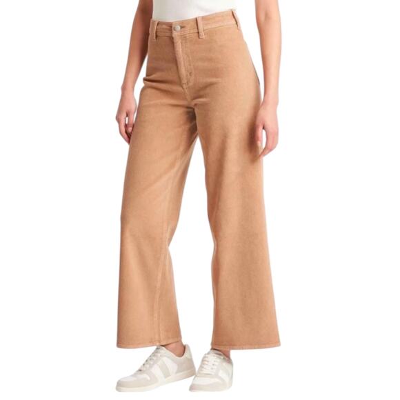 Universal Thread High Rise Sailor Wide Leg Corduroy Pant Brown Size 2R - Picture 1 of 9